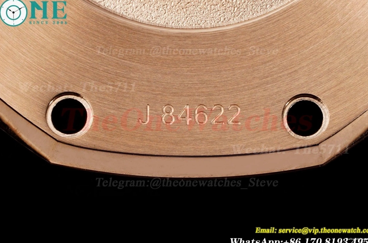Qtz ZF Oak 67651 Dia Swiss RG 33mm Royal Gold Ladies RG 0430